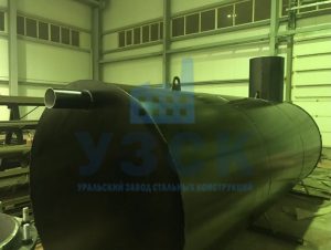 Резервуар горизонтальный стальной наземный в Батайске
