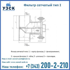 Фильтр сетчатый ФС по Т-ММ-11-2003 в Батайске