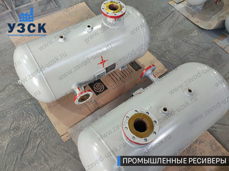 фотография промышленных ресиверовдля газа Батайск